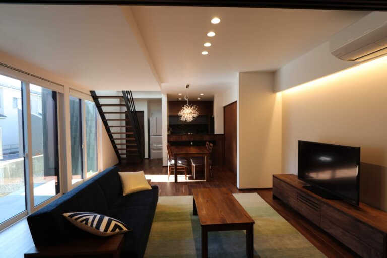 居心地のいい中庭のある住まい